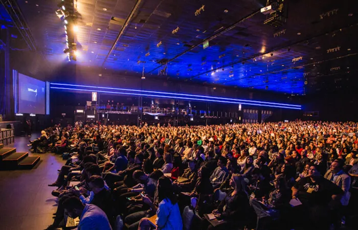 Picture of Conference Hall with People